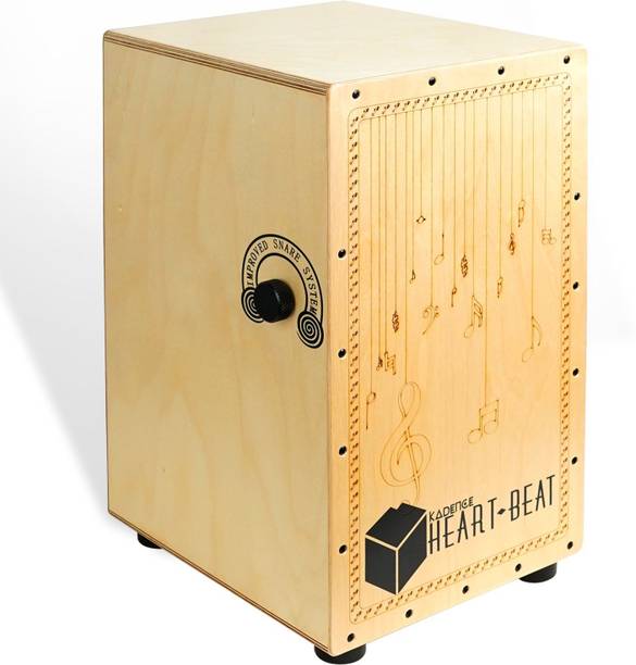 KADENCE CL50A Heartbeat Cajon | Adjustable Snare | Birch Wood | Anti-skid Rubber Feet Cajons