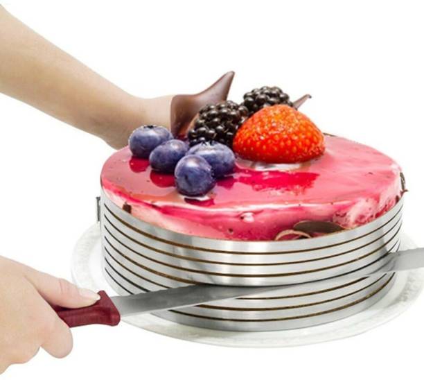 GOOD FIND 15-20cm Adjustable Cake Slicer Mold Cutter Cake Ring Tools Full Cake Ring Layer Slicer