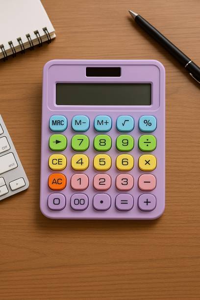Zashvi COLORFULL Calculater Colorfull Calculeter Financ...