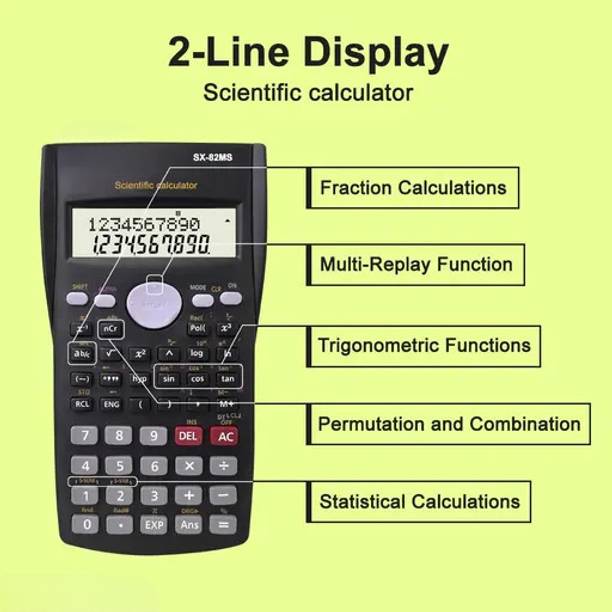 INSECTRA cal0045R Scientific Calculator