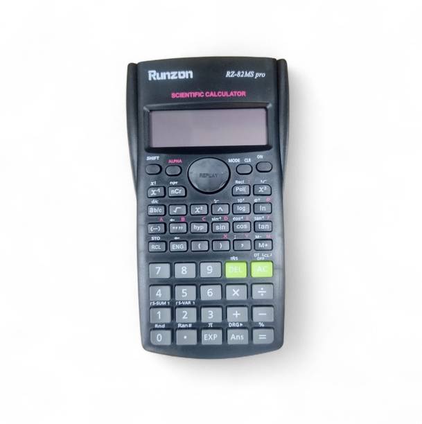 TeraaBliss Portable Black Scientific Calculator | Battery Operated | Multi-Function Pocket Calculator Scientific  Calculator
