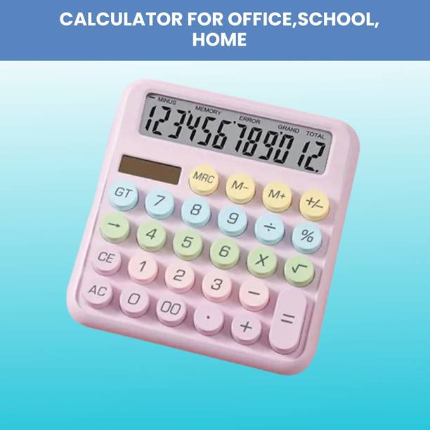 SACRO Desktop Calculator, 12-Digit Large LCD and Large ...