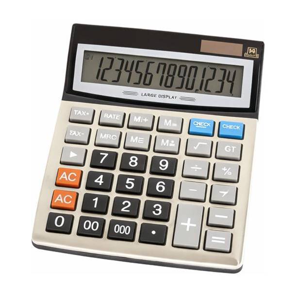 cltizen Citizen 912nd Dual power New 14 Digit Large Display Calculator | Office, Accountant & Business Use | Basic Calculator