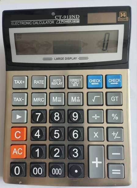 kubastore CT-912ND CT-912ND Basic & Financial Calculator (14 Digit) Financial  Calculator