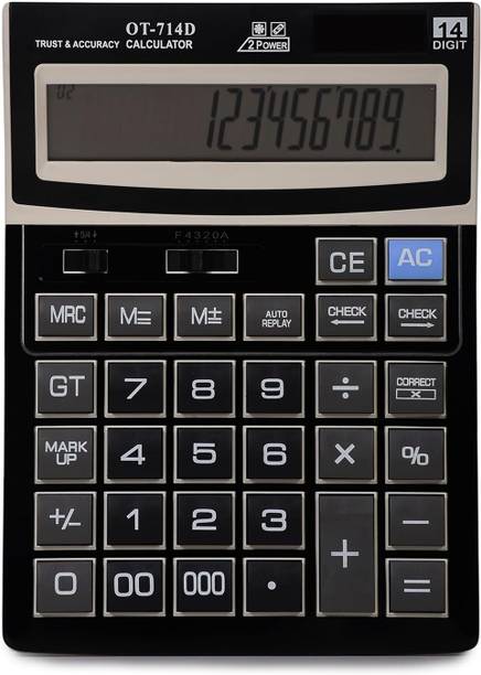 SHIVA OT-714D Orbit 14 Digit Extra Large Display, 112 S...