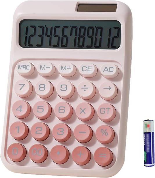 gokich jkp 0120 12 digits large lcd display calculator solar battery dual power basic calculator
