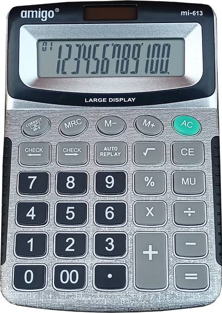 Shaiv MI-613 Amigo 12 Digits large display, 120 steps c...
