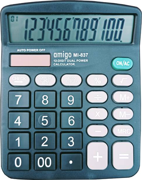 Shaiv MI-837N Amigo 12 Digits Large Localized Display,1...
