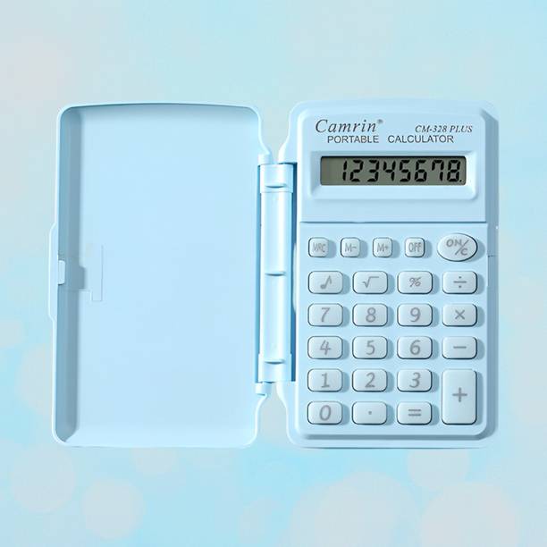 SYGA 8-Digit Flip Calculator – Sleek, Colorful & Easy-to-Carry for Students Basic  Calculator