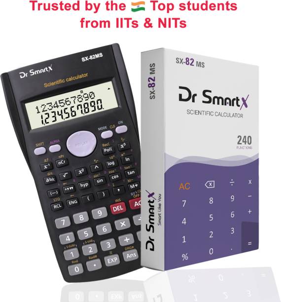 Dr SmartX SX- 82MS Scientific Calculator for Student & office Work 240 Functions Scientific  Calculator