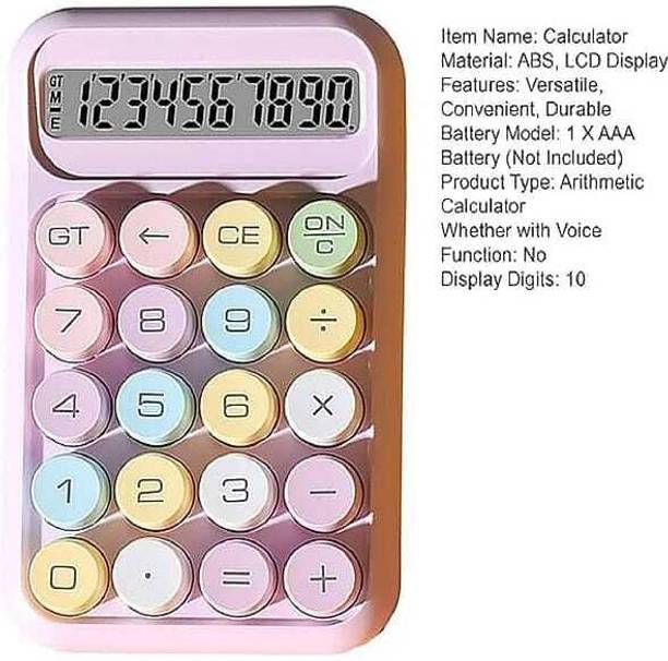 MLSALES Desktop Calculator EasytoPress Buttons 12Digit ...