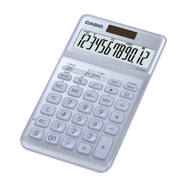 CASIO JW-200SC-BU Desktop - Std Basic  Calculator