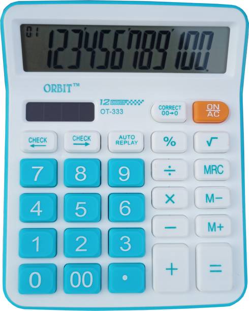 Shiv or333 12 Digit Extra Large & HD Display,112 Steps ...