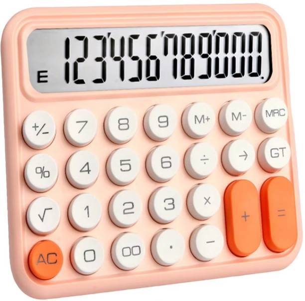 TGOPIT Mechanical Calculator 12 Digit LCD Display, Batt...