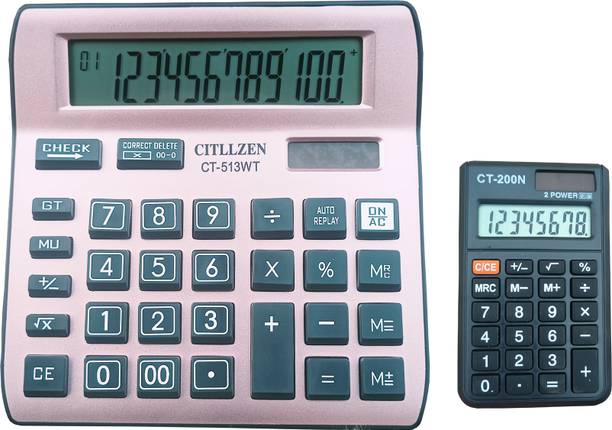 CITLLZEN CT-513WT 12 Disits large display, 112 Steps Ch...