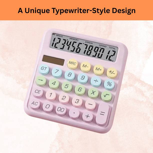 SACRO Desktop Calculator, 12-Digit Large LCD and Large ...
