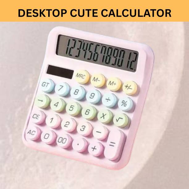 SACRO Desktop Calculator, 12-Digit Large LCD and Large ...