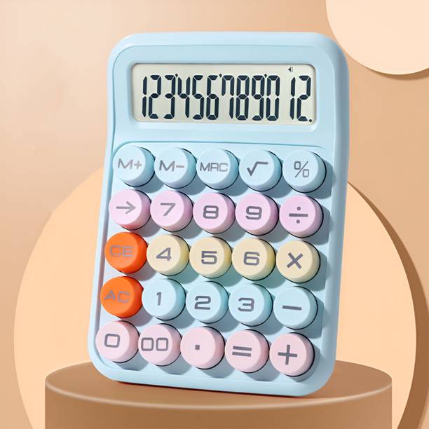 SYGA 12-Digit Candy Calculator – Colorful, Cute & Perfect for Students or Office Basic  Calculator