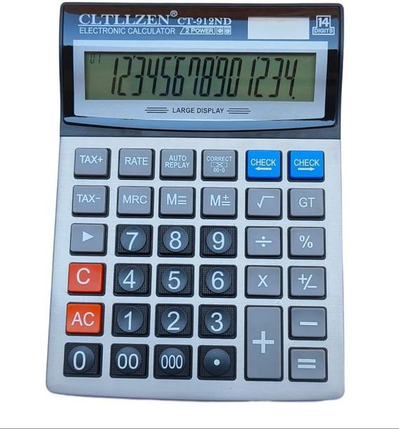 Adoere CT-912ND Calculator 150 Steps Check & Correct Ca...