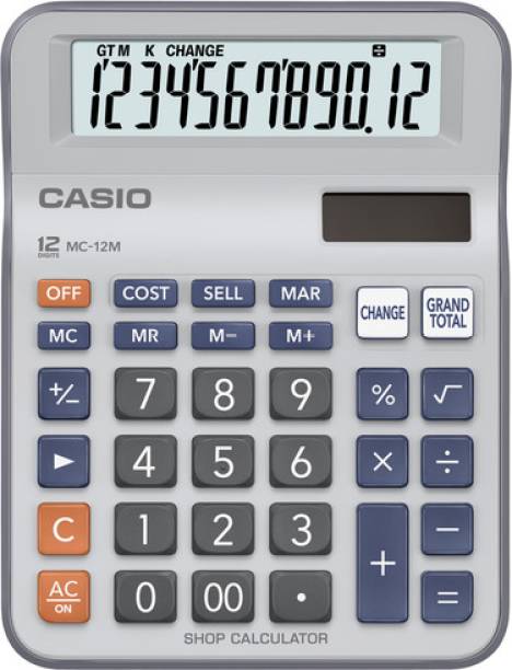 CASIO MC-12M Basic  Calculator