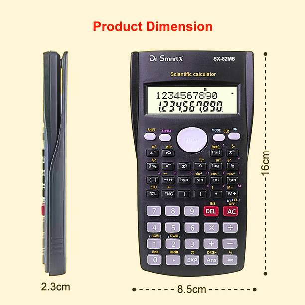 Khodiyar SX- 82MS Scientific Calculator for Student & office Work 240 Functions Scientific  Calculator