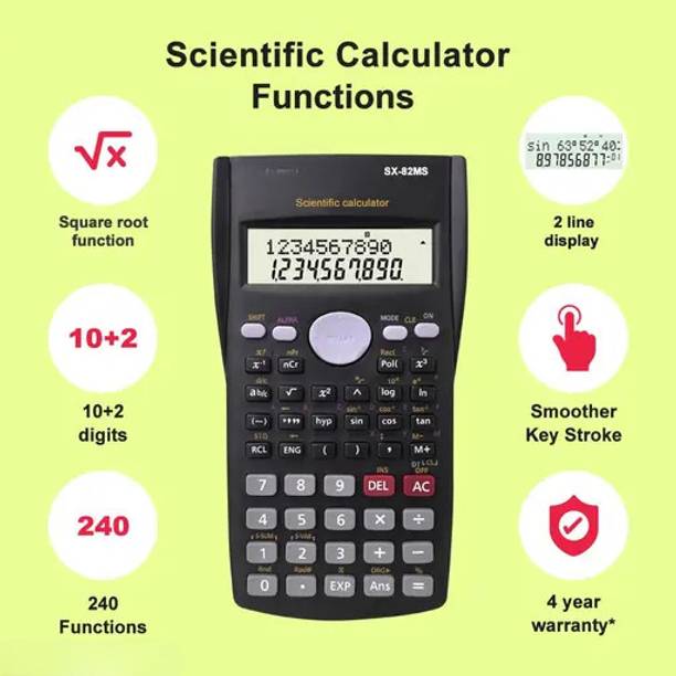 INSECTRA cal002T Scientific  Calculator