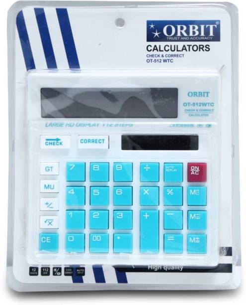 JBE ORBIT Basic Calculator (12 Digit OT-512WTC Basic  Calculator