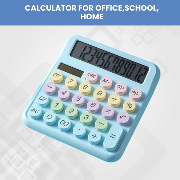 SACRO Desktop Calculator, 12-Digit Large LCD and Large ...