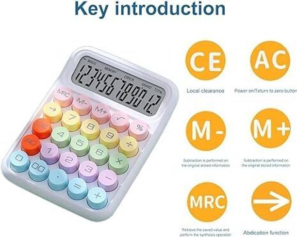 omdaenterprise Fun and Functional Desktop Calculator 12...