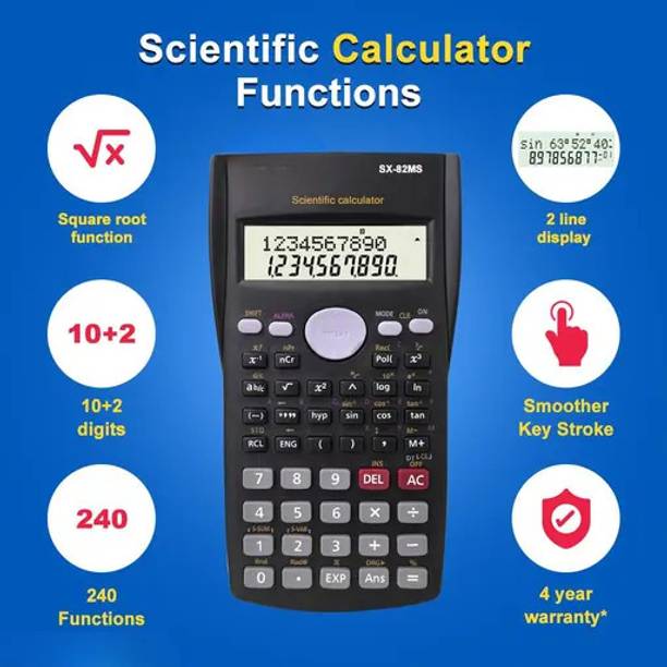 INSECTRA cal002GD Scientific Calculator