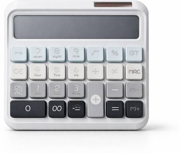 KRIVIDH Wooden Calculator (Grey) Basic  Calculator