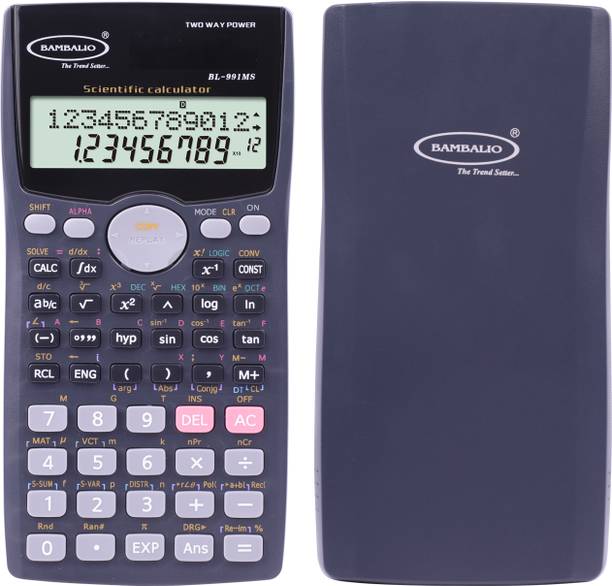 BAMBALIO BL991-MS 2 Line Display, 401 Function, 3 Years Warranty Scientific  Calculator