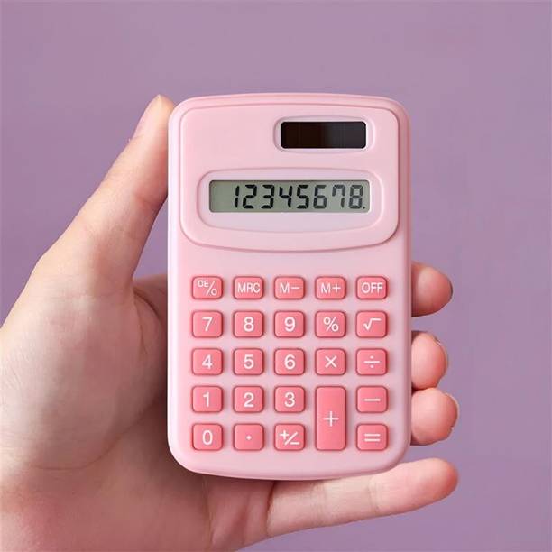 SYGA CALCULATOR-07$ Mini 8-Digit Electronic Calculator – Pink Scientific  Calculator