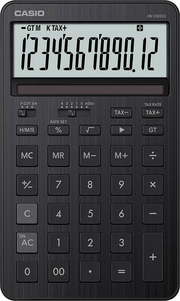 CASIO JW-200DQ JW-200DQ-BK Basic  Calculator