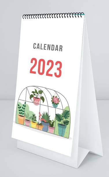 IDEAL FOZ Table Calendar and Planner, Organizer & Reminder, Calendar for Desk-014 2023 Table Calendar