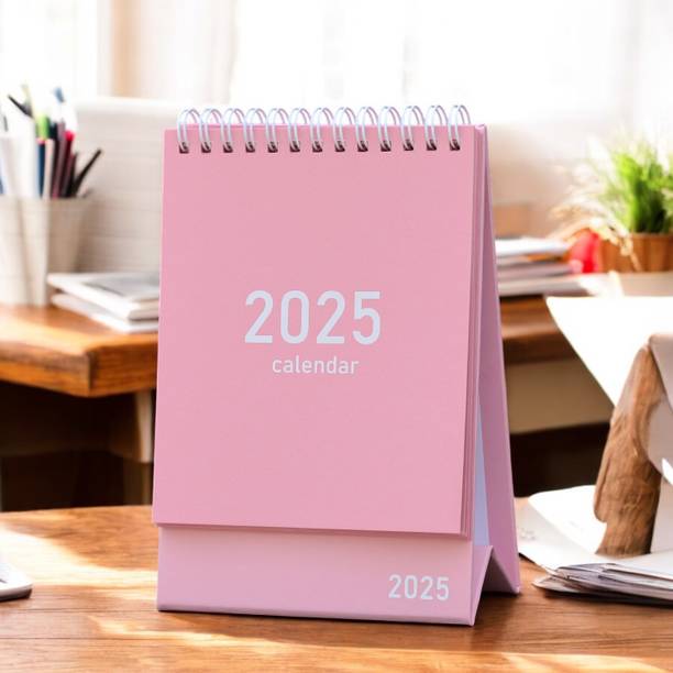 INNAXA 2025 Desk Calendar | Monthly calendar | Desk planner | Notes | 2025 Table Calendar