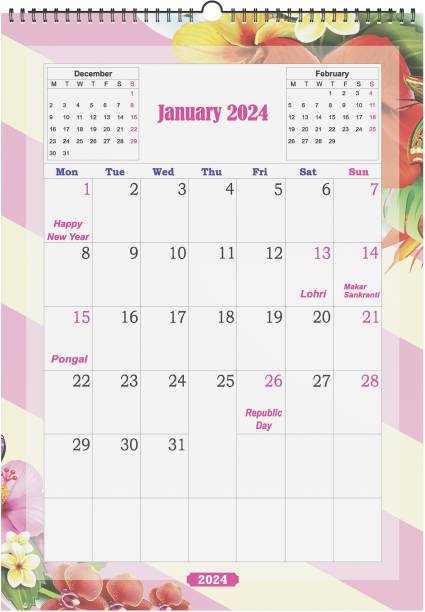 AccuPrints Wall calendar 2024 Wall Calendar