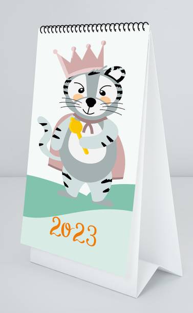 IDEAL FOZ Table Calendar and Planner, Organizer & Reminder, Calendar for Desk-011 2023 Table Calendar