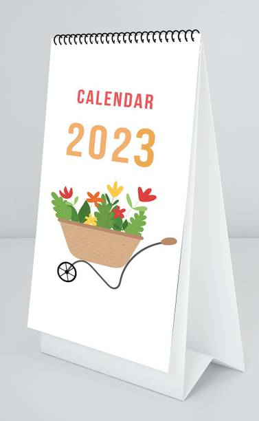 IDEAL FOZ Table Calendar and Planner, Organizer & Reminder, Calendar for Desk-013 2023 Table Calendar