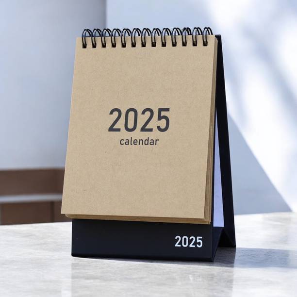 INNAXA 2025 Desk Calendar | Mini Calendar | Monthly calendar | Desk planner | Notes | 2025 Table Calendar