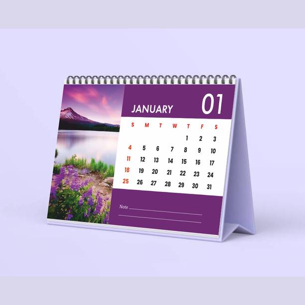 Pfroziel Table / Desk Calender For Home And Office Use 2026 Table Calendar
