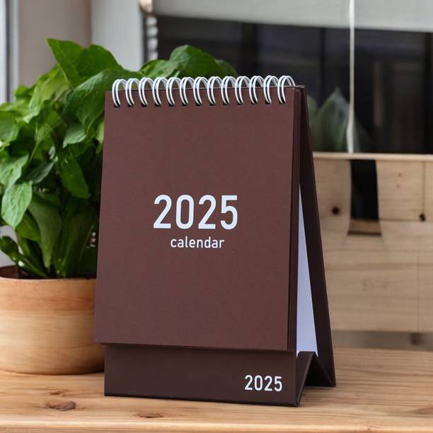 INNAXA 2025 Desk Calendar | Monthly calendar | Desk planner | Notes | 2025 Table Calendar