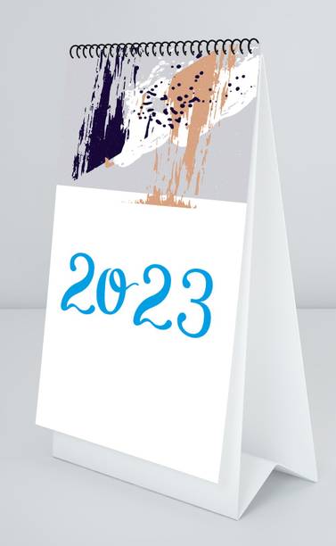 IDEAL FOZ Table Calendar and Planner, Organizer & Reminder, Calendar for Desk-07 2023 Table Calendar