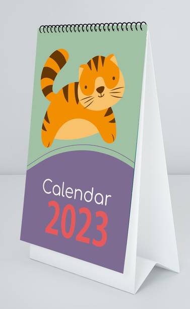 IDEAL FOZ Table Calendar and Planner, Organizer & Reminder, Calendar for Desk-015 2023 Table Calendar