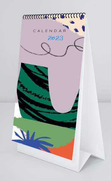 IDEAL FOZ Table Calendar and Planner, Organizer & Reminder, Calendar for Desk-04 2023 Table Calendar