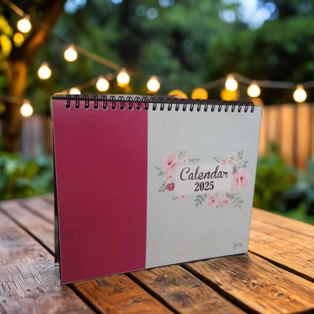 ThinkCraft Small Desk Calendar 2024-2025 Table Calendar