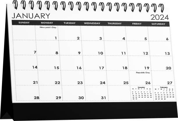 AccuPrints Planner, Organizer & Reminder Desk calendar 2024 Table Calendar