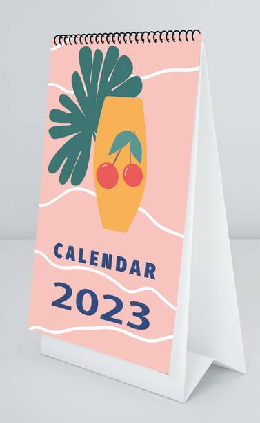 IDEAL FOZ Table Calendar and Planner, Organizer & Reminder, Calendar for Desk-020 2023 Table Calendar