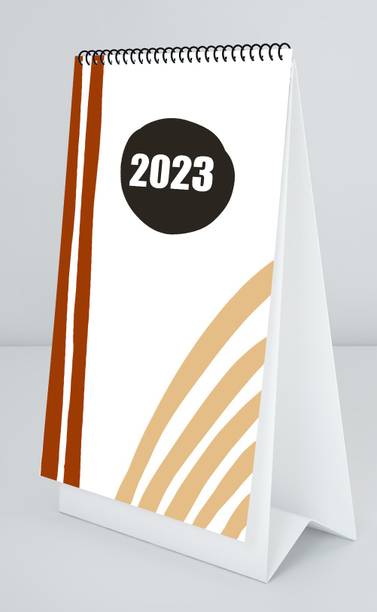 IDEAL FOZ Table Calendar and Planner, Organizer & Reminder, Calendar for Desk-08 2023 Table Calendar