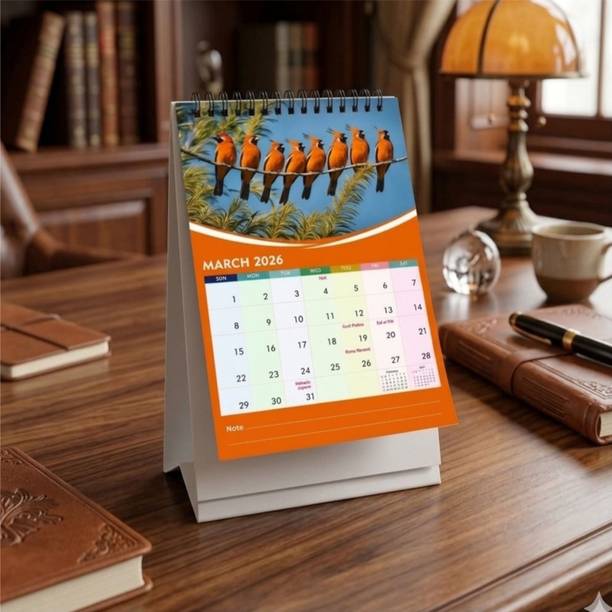 momymgic Desk Calendar For Office Home Table 2026 Table Calendar